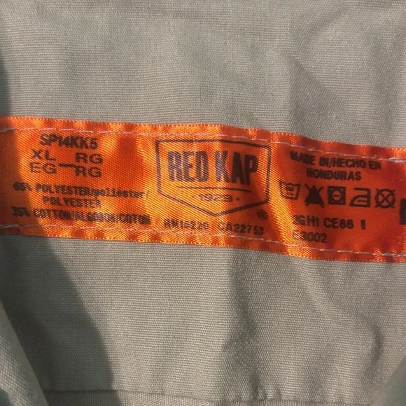 Men's Classic tan work Shirt - Picture 2 of 5